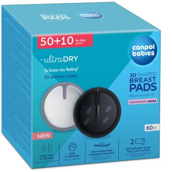 Canpol babies 3D Shaped Breast Pads Postpartum Pads inserții de unică folosință pentru sutien - imagine 2